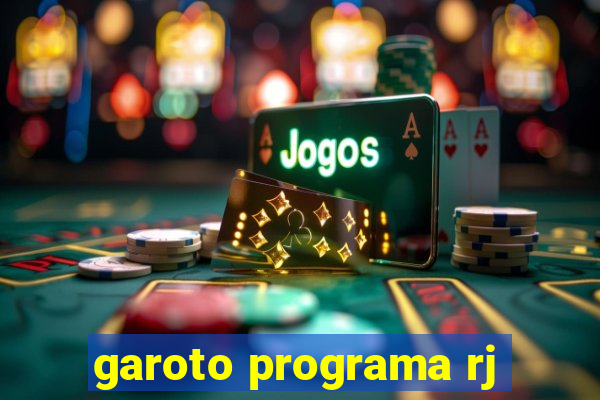 garoto programa rj